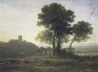 Claude Lorrain Landscape with Jacob and Laban (mk17) china oil painting image